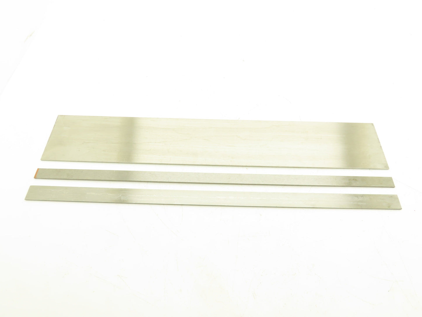 1018 Carbon Steel Ground Flat Bar Stock 1/8"Thick x 24"L  3/4", 1", 4" Lot of 3