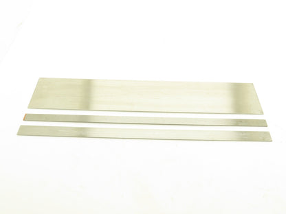 1018 Carbon Steel Ground Flat Bar Stock 1/8"Thick x 24"L  3/4", 1", 4" Lot of 3