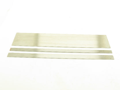 1018 Carbon Steel Ground Flat Bar Stock 1/8"Thick x 24"L  3/4", 1", 4" Lot of 3