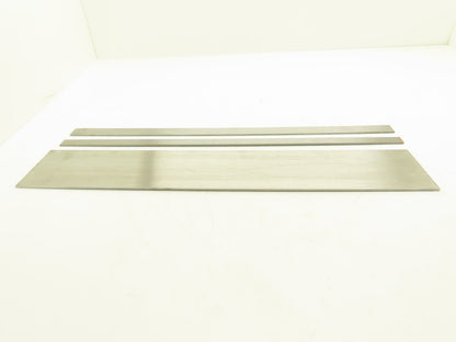 1018 Carbon Steel Ground Flat Bar Stock 1/8"Thick x 24"L  3/4", 1", 4" Lot of 3