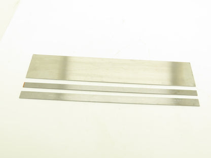 1018 Carbon Steel Ground Flat Bar Stock 1/8"Thick x 24"L  3/4", 1", 4" Lot of 3