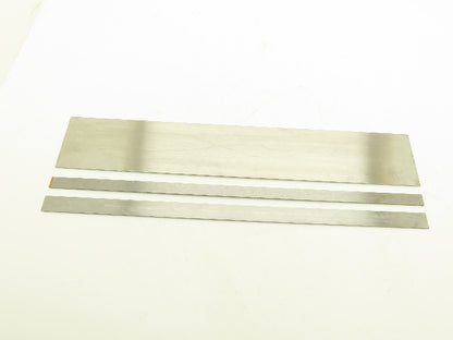 1018 Carbon Steel Ground Flat Bar Stock 1/8"Thick x 24"L  3/4", 1", 4" Lot of 3