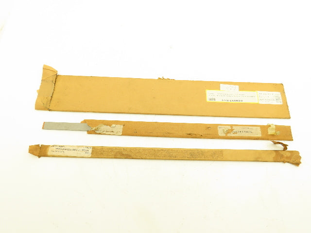 1018 Carbon Steel Ground Flat Bar Stock 1/8"Thick x 24"L  3/4", 1", 4" Lot of 3