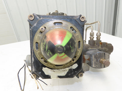 Flowserve B085D 3" Butterfly Wafer Valve Teflon Pneumatic Actuator w/Positioner