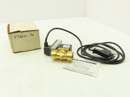 Granzow ET20M-1/2 Solenoid Auto Drain Valve 2-Way 1/2" NPT NC 120VAC