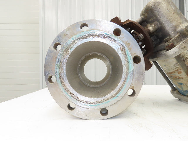 Neles Jamesbury Stainless 6" Flanged Ball Valve 316SS 150psi Pneumatic Actuator