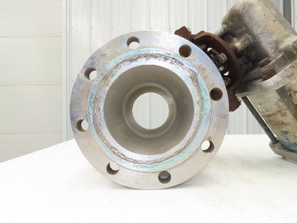 Neles Jamesbury Stainless 6" Flanged Ball Valve 316SS 150psi Pneumatic Actuator