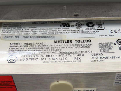 Mettler Toledo CS3600/9477 Checkweigher Hi-Speed Weigh Scale Conveyor 24"x 48"