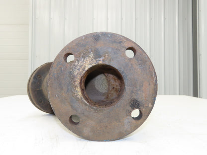 Mueller Steam Specialty 1215 3" ANSI Flanged Y Strainer Cast Iron 500psi