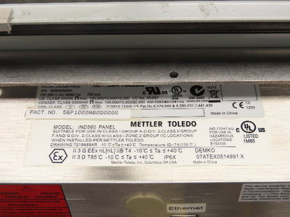 Mettler Toledo CS3600/9477 Checkweigher Hi-Speed Weigh Scale Conveyor 24"x 48"