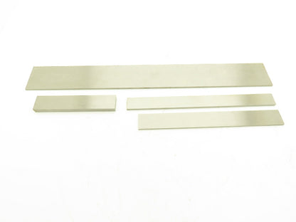 1018 Carbon Steel Ground Flat Bar Stock 3/16", 1/4", 1/2" Thick Mixed Lot 4pcs