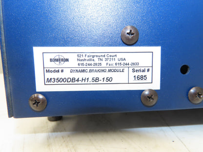 Bonitron M3500DB4-H1.5B-150 Dynamic Braking Module, 480VAC 150A