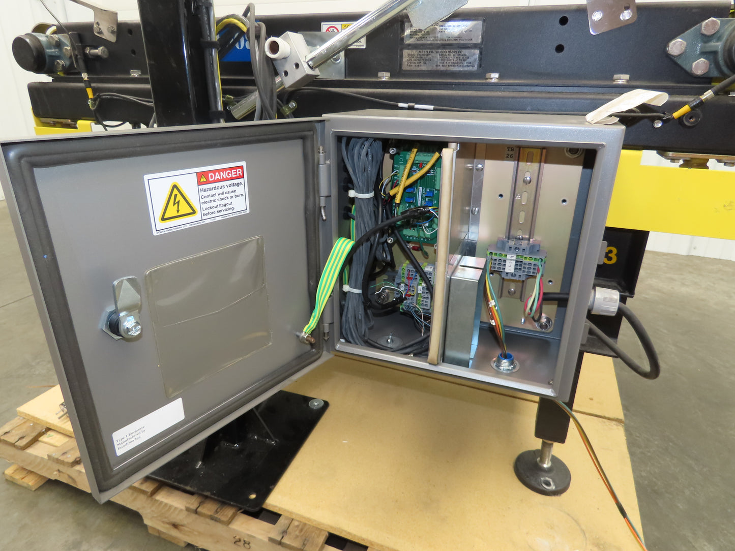 Mettler Toledo CS3600/9477 Checkweigher Hi-Speed Weigh Scale Conveyor 24"x 48"