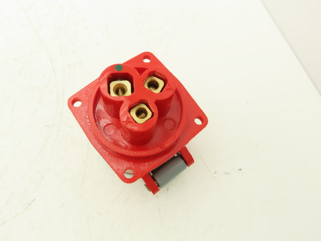 GE GE320R7 GE320P7 Electric Receptacle Plug 3-Wire 2-Pole 480v 20A Lot of 4