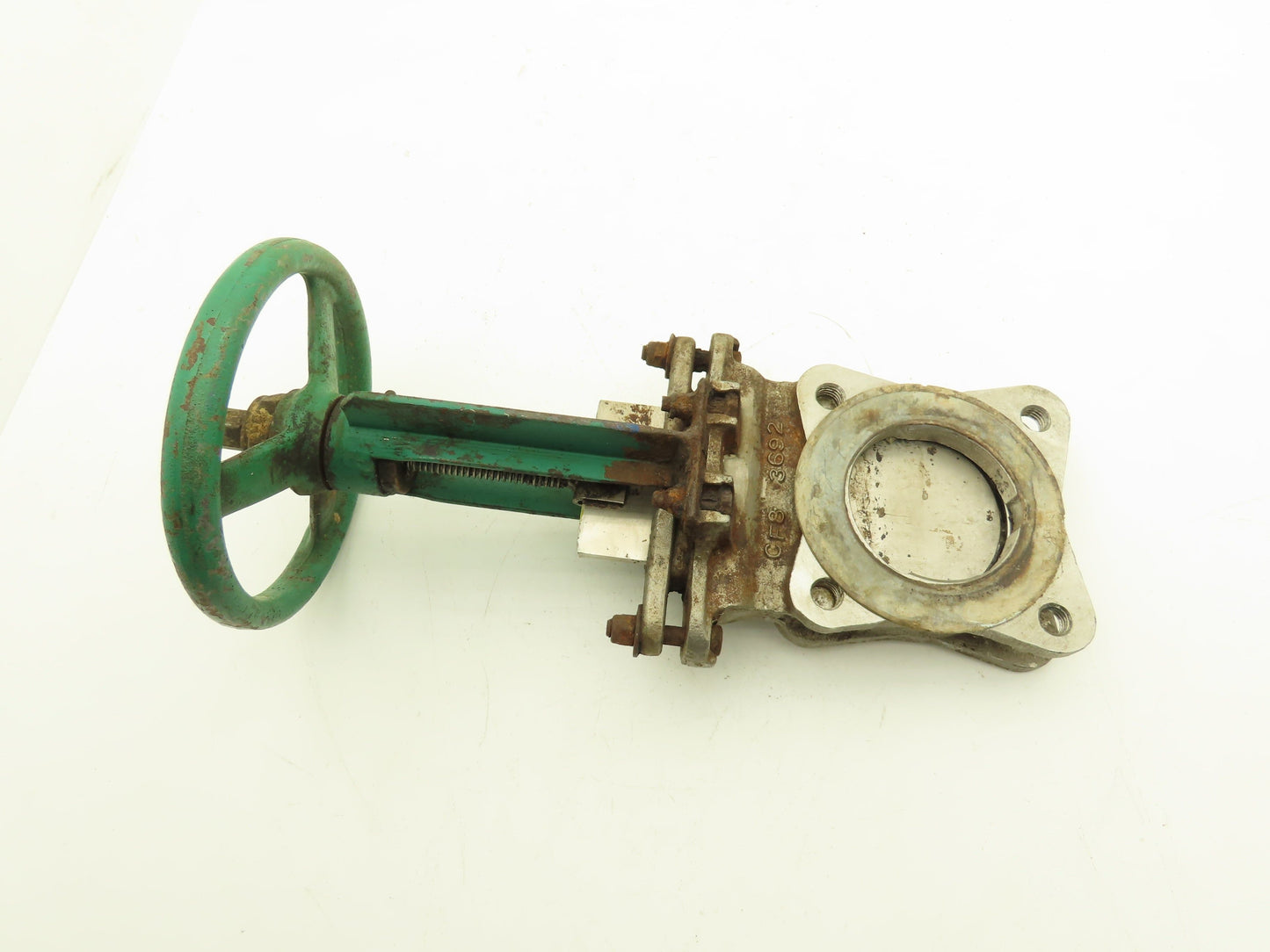 Rovalve S17-A1MIN/HYC 3" Stainless Knife Gate Valve Rising Stem Lug Style 150psi