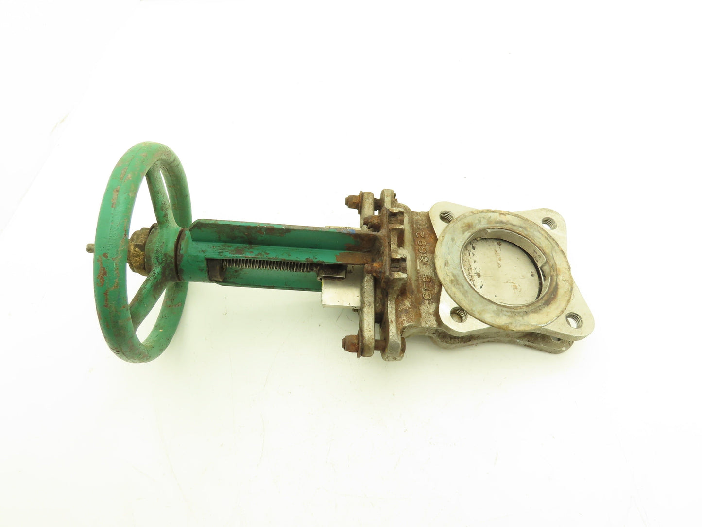 Rovalve S17-A1MIN/HYC 3" Stainless Knife Gate Valve Rising Stem Lug Style 150psi