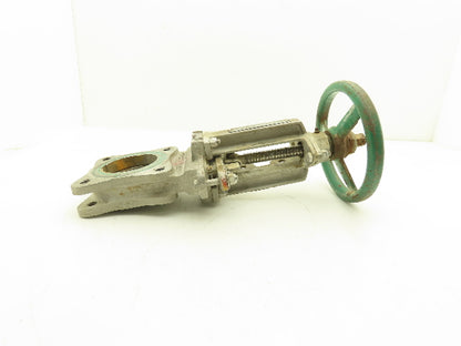 Rovalve 3 IN S17-D 3" Stainless Knife Gate Valve Rising Stem Lug Style 150psig