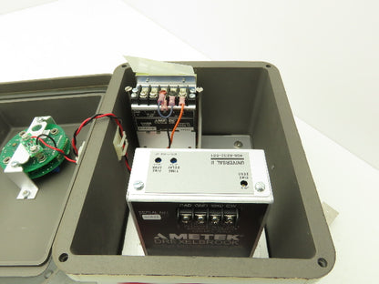 Ametek Drexelbrook Universal II 2-Wire Transmitter Sealed Enclosure 24VDC 4-20mA