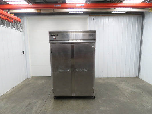 Continental 2R 2 Door Reach In Refrigerator Commercial All Stainless Steel 115V