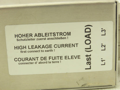 Danaher Motion 3EF-75 Power Conditioner Transformer 480V 75A 3Ph