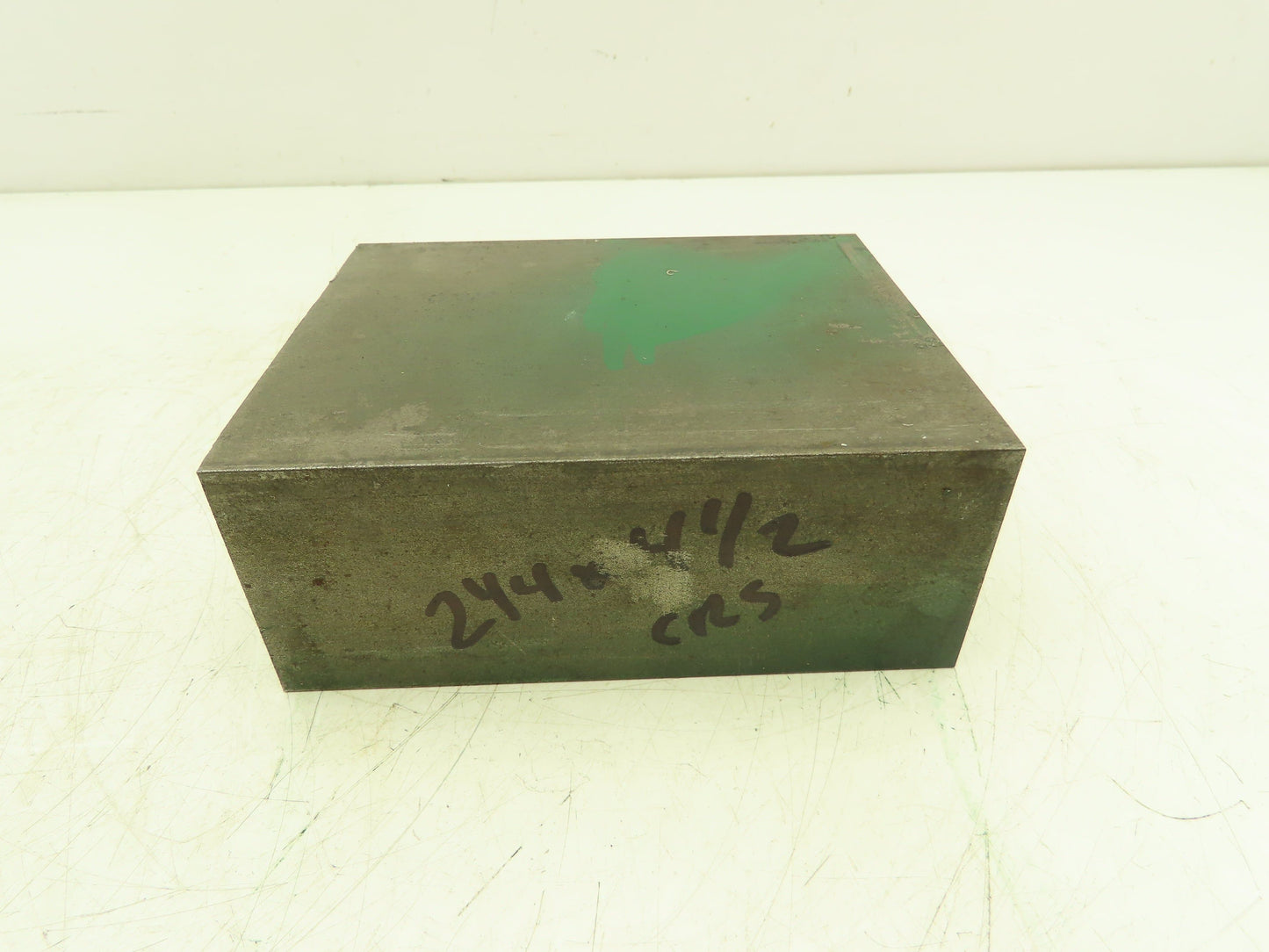 1018 Cold Rolled Steel Flat Bar Stock 2-1/4"x 4-1/2"x 5-5/8"L Rectangle 16Lbs