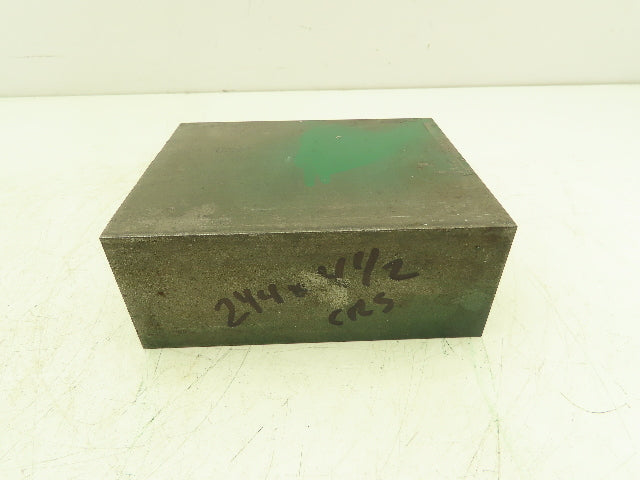 1018 Cold Rolled Steel Flat Bar Stock 2-1/4"x 4-1/2"x 5-5/8"L Rectangle 16Lbs