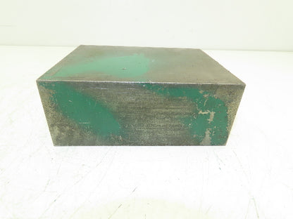 1018 Cold Rolled Steel Flat Bar Stock 2-1/4"x 4-1/2"x 5-5/8"L Rectangle 16Lbs