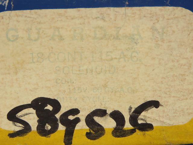 Guardian Electric 18AC-19.7-VB-C-115 V Solenoid 115v 60Hz Lot of 5