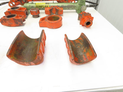 Blackhawk 9-326 One Shot Hydraulic Hand Pump Pipe Bender 1-3/4" to 4-1/2" Set