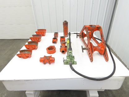Blackhawk 9-326 One Shot Hydraulic Hand Pump Pipe Bender 1-3/4" to 4-1/2" Set