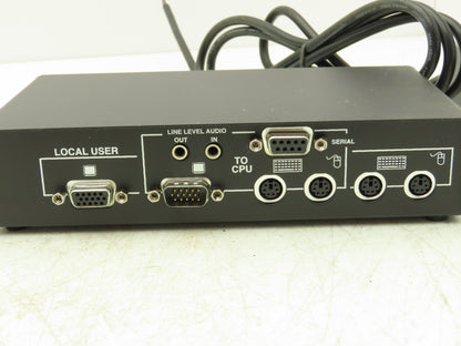 Black Box ACU1028A CAT5 KVM Extender ServSwitch Local Box Only And Cords