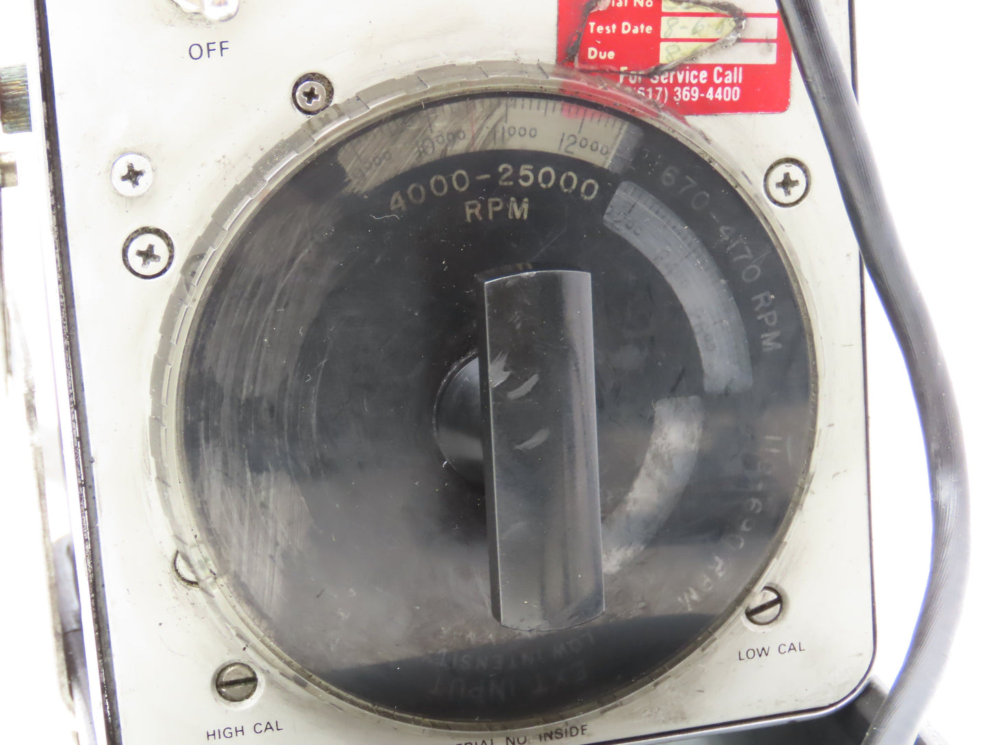 General Radio 1531 Strobomatic Electronic Stroboscope Light Tachometer