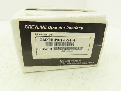 Cincinnati Electrosystems 4161-4-24-H Total Control 4 Digit LED Display Rev E