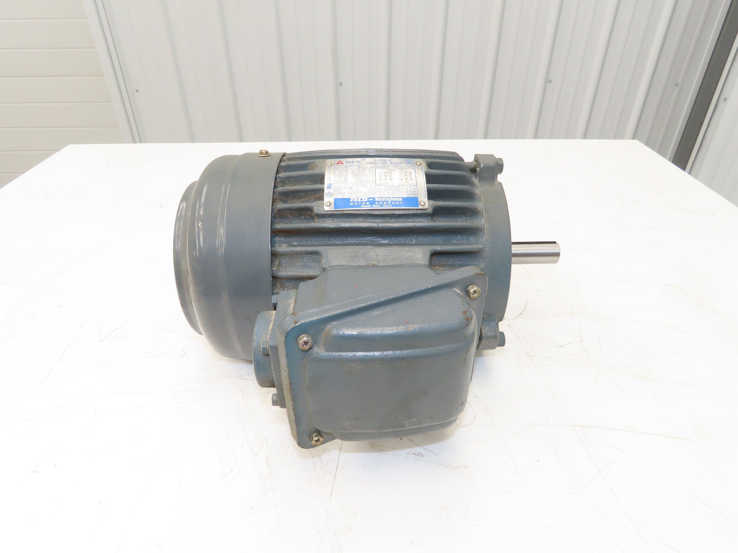 Teco-Westinghouse AEEANE AC Motor 2Hp 1725rpm 230/460v 3ph 145TC TEFC