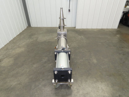 Piston Metering Pump Stainless Steel Pneumatic 1 Gal Displacement 3 Way Valve