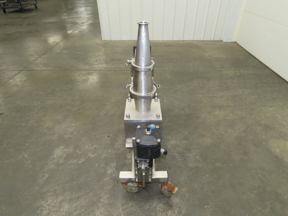 Piston Metering Pump Stainless Steel Pneumatic 1 Gal Displacement 3 Way Valve