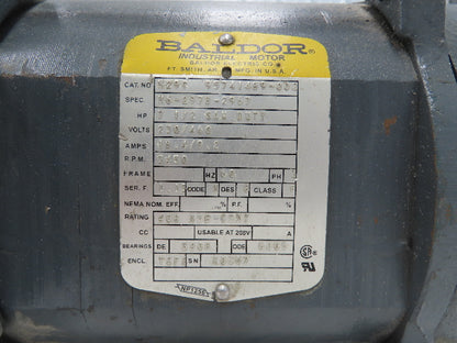 Baldor M29C Table Saw Motor 7.5Hp 3450rpm 230/460V 3Ph RH Threaded Shaft