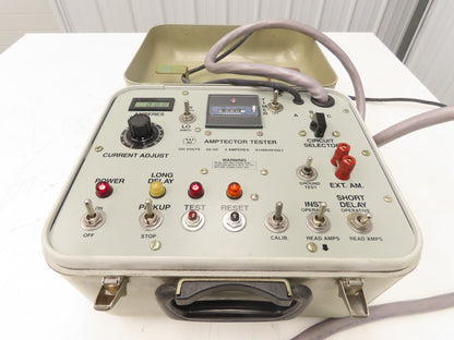 Westinghouse S140D481G03 Amptector Tester With Dial Timer 120V 60Hz 3A