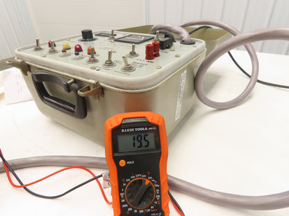 Westinghouse S140D481G03 Amptector Tester With Dial Timer 120V 60Hz 3A