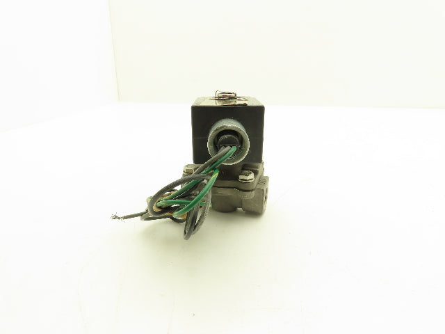 Parker 06F23C6640A3F4C80 Solenoid Valve 2-Way 3/8" NPT 24VDC Normally Closed