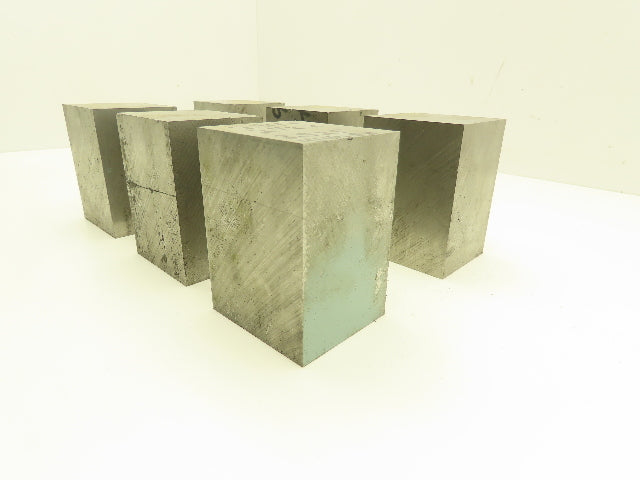 4140 PH Alloy Steel Flat Bar Stock 2-1/4"x 2-1/2"x 3-1/2"L  Lot of 6