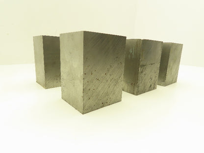 4140 PH Alloy Steel Flat Bar Stock 2-1/4"x 2-1/2"x 3-1/2"L  Lot of 6