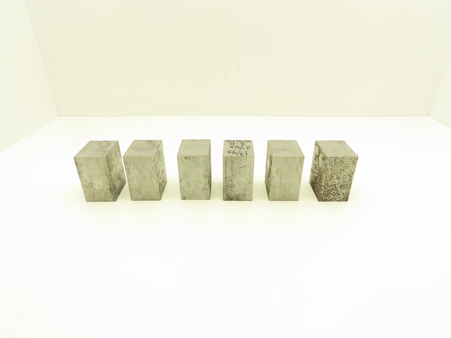 4140 PH Alloy Steel Flat Bar Stock 1-3/4"x 2-1/4"x 3"L  Lot of 6