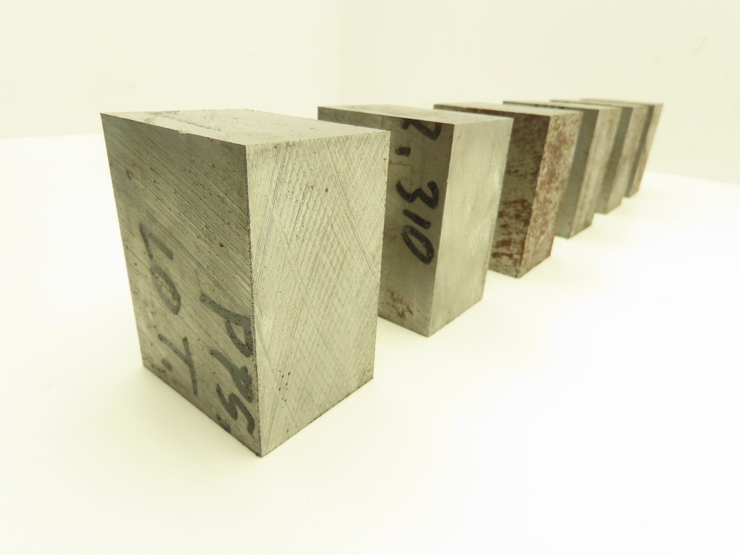 4140 PH Alloy Steel Flat Bar Stock 1-3/4"x 2-1/4"x 3"L  Lot of 6