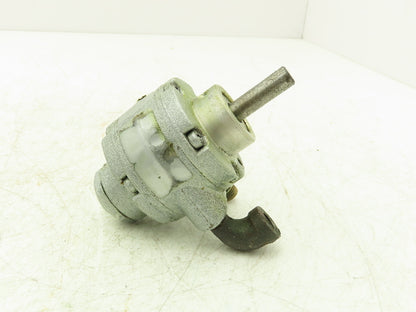 Gast 1AM-NRV-60-GR11 Pneumatic Air Motor .34Hp 5250RPM 100 PSI