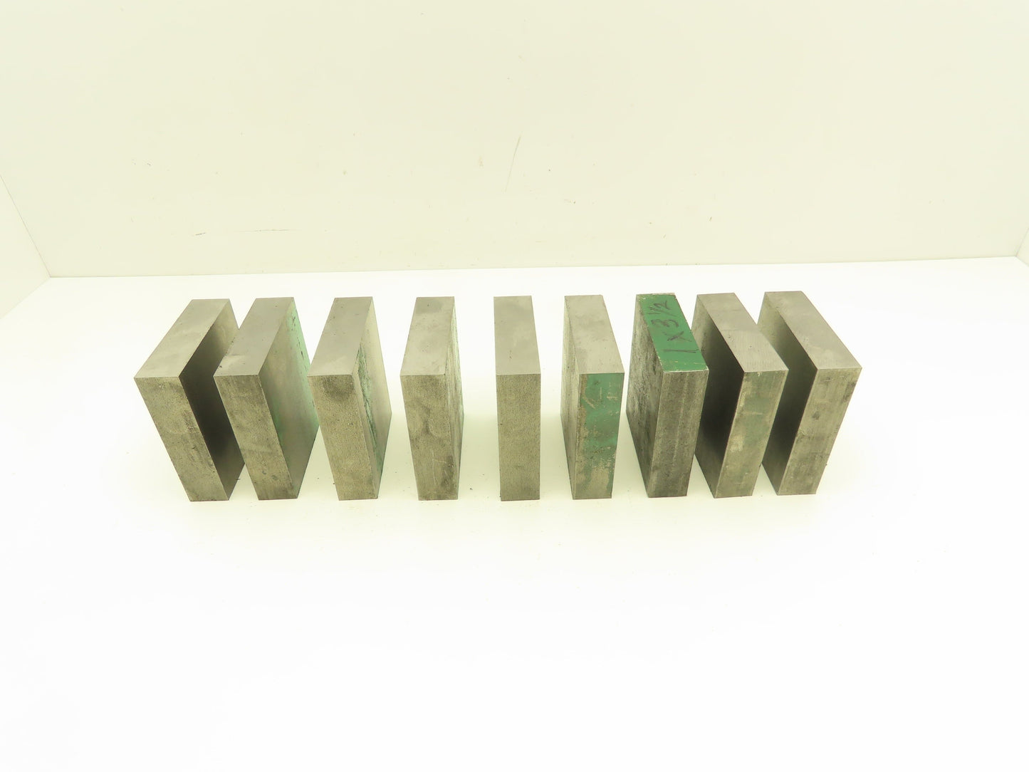 1018 Cold Rolled Steel Flat Bar Stock 1"x 3-1/2"x 4"L  Lot of 9 Blocks