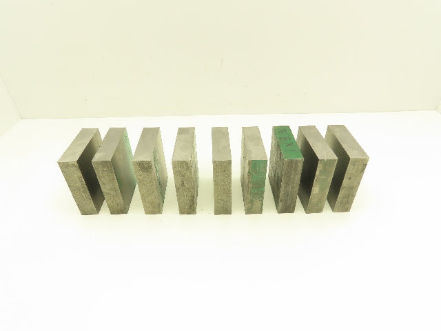 1018 Cold Rolled Steel Flat Bar Stock 1"x 3-1/2"x 4"L  Lot of 9 Blocks