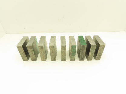 1018 Cold Rolled Steel Flat Bar Stock 1"x 3-1/2"x 4"L  Lot of 9 Blocks