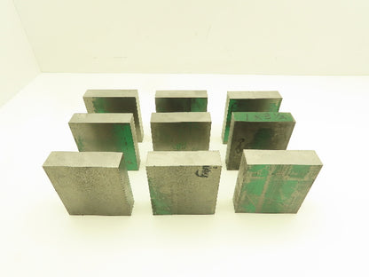 1018 Cold Rolled Steel Flat Bar Stock 1"x 3-1/2"x 4"L  Lot of 9 Blocks