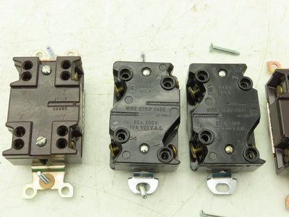 General Electric GL7410 Locking Receptacle 3Ph 4-Wire 120/208v 20A Lot of 6